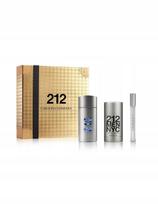 Dovanų rinkinys Carolina Herrera 212 Men 100 ml + 75 ml + 10 ml tualetinis vanduo vyrams
