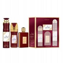 Dovanų rinkinys LATTAFA AMEERAT AL ARAB 100 ml + dezodorantas 200 ml + oro gaiviklis 300 ml