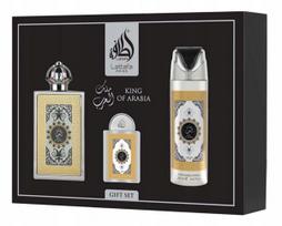 Parfumuotas vanduo Lattafa Pride King Of Arabia 100 ml + 20 ml, dezodorantas 200 ml
