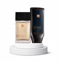 Vyriškas Avon Black Suede rinkinys: kvepalai ir gelis