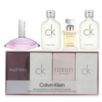 Miniatiūrinių Calvin Klein kvepalų rinkinys 10 ml x 4