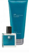 Dovanų rinkinys vyrams AVON Attraction Closer: vanduo 30 ml + gelis 200 ml