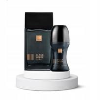 Vyriškų kvepalų rinkinys Avon Black Suede Dark su rutuliniu aplikatoriumi