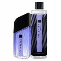 Kosmetikos rinkinys vyrams AVON Full Speed Quantum 2, tualetinis vanduo ir gelis