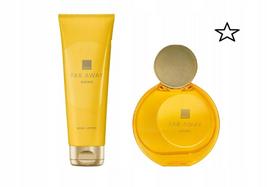 Kosmetikos rinkinys Avon Far Away Shine: parfumuotas vanduo ir losjonas, 2 vnt.