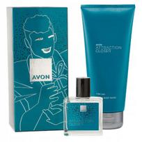 Tualetinis vanduo ir dušo želė vyrams AVON Attraction Closer