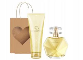 Kvepalų rinkinys AVON EVE CONFIDENCE 50 ml, losjonas 125 ml, kosmetinė
