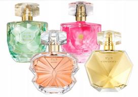 Kvepalų rinkinys AVON EVE 4 x 50 ml: ONE, TRUTH, CONFIDENCE, BECOME