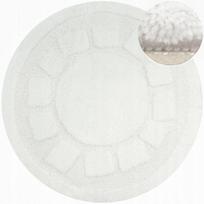 Vonios kilimėlis neslystantis apvalus prie tualeto White Ocean D. 67 cm