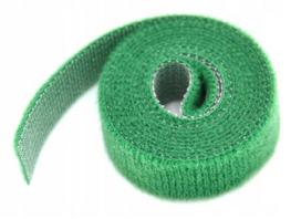 Laidų tvarkymo Velcro juosta, 15 mm x 1 m, GREEN TAPE