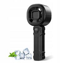 Nešiojamas mini stalo ventiliatorius, tylus, 3000mAh, 3 režimai