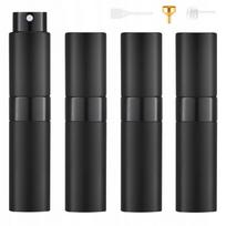Kvepalų purkštuvas Atomizer 8ml juodas, 4 vnt.