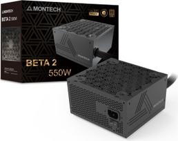 Montech Power Supply|MONTECH|BETA 2|ATX|PC|100 - 240 V|550 W|BETA2550W