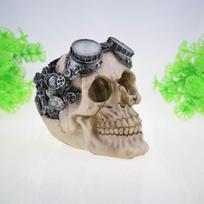 Reptile Habitat Skull Cave: Spider, Scorpion, Lizard, Snake Hideaway brown