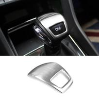 Vtear for Skoda Kodiaq car center console cover decoration Gear storage panel trim AC frame mouldings styling accessories auto Chrome gear