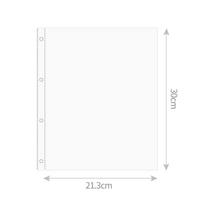 Sweet Heart Cutout Binder A4 Macaron Gradient Card Album D-Ring Loose-Leaf Cute Photocard Holder for K-Pop Idol Photo Collection white