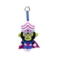 Genuine The Powerpuff Girls Plush Keychain Doll Toys Cartoon Villains Mojo Jojo Cuddly Stuffed Dolls Backpack Ornaments Gifts gray