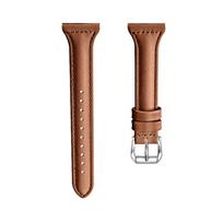 18 mm odinė apyrankė, skirta Garmin Venu 4 41 mm/3S/2S Forerunner 255S 265S Universalus odinis riešo dirželis, skirtas Garmin Venu 4 41 mm Active S 18mm universal ruda