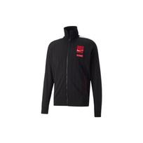 Puma Coca-Cola Co-Branded Logo Patch Stand Collar Zip Jacket Men Jackets Black 536162-01 XS black