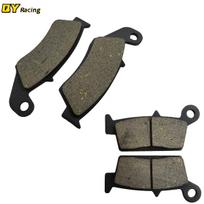 Priekinės ir galinės stabdžių kaladėlės Kawasaki KX125 KLX250 HONDA CRF230L CR125R CR250R XR250R XR250L XR400R CR500R XR600R XR650L XR650R 1 Pair Rear gray