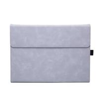 PU odinis nešiojamojo kompiuterio dėklas, skirtas Microsoft Surface Pro 8 dangtelis planšetinio kompiuterio stovo sulankstomas laikiklis, skirtas Surface Pro Go 2 3 X Pro 4 5 6 7 rankovė Surface Pro 8 gray