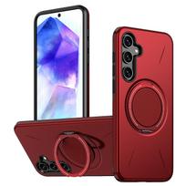 360° magnetinis laikiklis dėklas, skirtas Samsung Galaxy A56 A36 A26 A16 A06 A17 A07 A55 A35 A25 A05 S, Magsafe šarvuotas smūgiams atsparus dangtelis Galaxy A36 5G blue