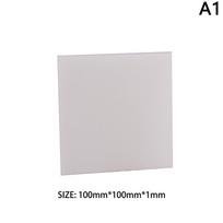 1Pc PS Hard Plastic Diffuser Sheet Thickness Plastic Led Light Milky Translucent Blanks Plate 1mm 1.5mm 2mm 3mm DIY Crafts white