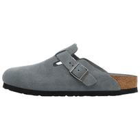 Birkenstock Boston Soft Footbed EVA Abrasion Resistant Closed Toe Slippers Unisex Gray Regular Loose Fit 1030870 40