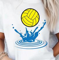 Water Polo Splash T-shirt | Waterpolo Team Tee, Sports Shirt M