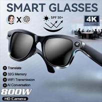 New AI Smart Glasses 800W HD Pixel Camera Video Recording Outdoor Sport Sunglasses Translation Voice Call Bluetooth Glasses Music Playback 32GB Memory juoda