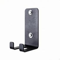 Barbell Wall Mount Space Saving Hanger SpaceEfficient Gym Bar for Athletes, Fitness Two-tine Single-rod