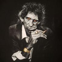 Naujas retas Keith Richards šauni dovana šeimos unisex marškinėliai XXL gray