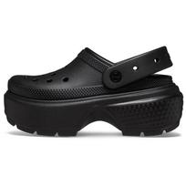 Crocs Stomp EVA Clogs 5.5cm Unisex Black 209347-001 38-39 juoda
