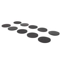 50Pcs Subwoofer Isolation Pad Self Adhesive EVA Foam Anti Slip Speaker Isolation Feet for Soundbar CD Player