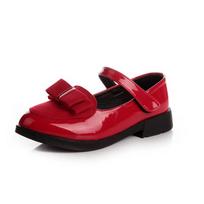 Girls Flats Children Princess Shoes With Bow-knot Sweet Kids Mary Janes Elegant Classic British Style Fashion 2024 Autumn 27-38 27