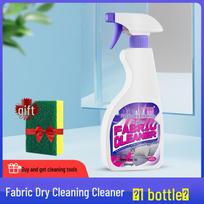 FabricTech Waterless Sofa & Carpet Cleaner - Dry Clean Wonders for Mattresses & More white