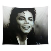 Michael Jackson psychedelicportrait Tapestry Room wall decoration Dormitory tapestry bar party decoration Concert souvenirs 74x94cm(29x37in)