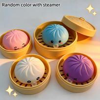 Koldūnų Squishy Fidget Žaislai Paslaptys Koldūnai Minkšti Dekompresiniai Papuošalai Nerimą Malšinantys Dovanos Biuro Stalo Aksesuarai beige