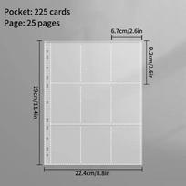 Grids 9 Binder Photocard Kpop Binder Photo Albums For Cards Idol Card Collect Book Binder Photo Card For Kids Adults Childrens Birthday Gift white