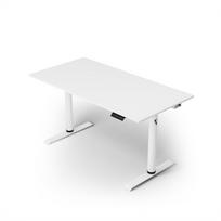 Arozzi Arena Nordico elektrinis reguliuojamo aukščio stalas 140x70 cm, Baltas
