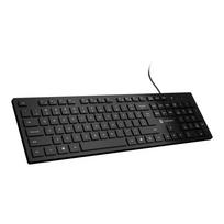 NATEC keyboard Herring US black slim