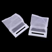 2 vnt. skalbimo mašinos pūkų filtro tinklelis skalbiniams plauti plaukų gaudyklės tinklinis maišelis one size gray