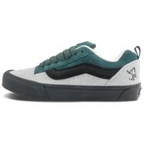 Vans Knu Skool Abrasion Resistant Low top Skateboard Shoes Unisex Gray Green Sneakers VN000CS0Z0X 34.5 gray