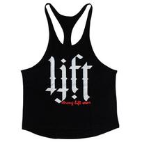 Bodybuilding Tank Top Gym Stringer Workout Racer-Back Vest Fitness Shirt 2XL