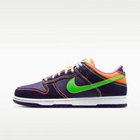 Nike Dunk Low 'Neon Lights' 44.5 gray