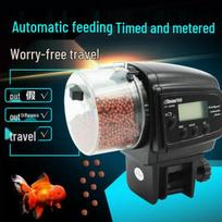 Nissei AF-2009D Automatic Fish Feeder for Timed Feeding of Ornamental and Koi Fish 205g
