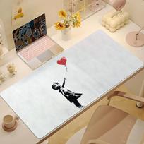 Graffiti Art Banksy S Mouse Pad Large Desk Mat Keyboard Ergonomic Office Rubber Game PC Nonslip Antifray Home Custom Best Pric 800x300x2mm
