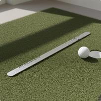 Sporting Putting Ruler Long-Lasting Aluminum Stroke Trajectory Guide Swing Trajectory Guide Easy To Use Sports Equipment black