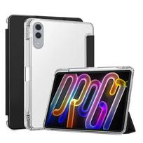Dėklas, skirtas Lenovo Yoga Tab 11,1 colio TB710FU, TPU magnetinis dangtelis su automatinio miego funkcija, skirtas Xiaoxin Pad Pro GT 11,1  su vietomis rašikliui Lenovo Yoga Tab 11.1 juoda