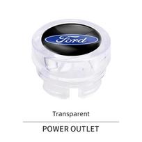 Automobilio lipdukas Ford Automobilio žiebtuvėlio dangtelis Apsauginis nuo dulkių Priedai Ford S MAX Ranger Focus Fiesta Mondeo Kuga Mustang Escor skaidri